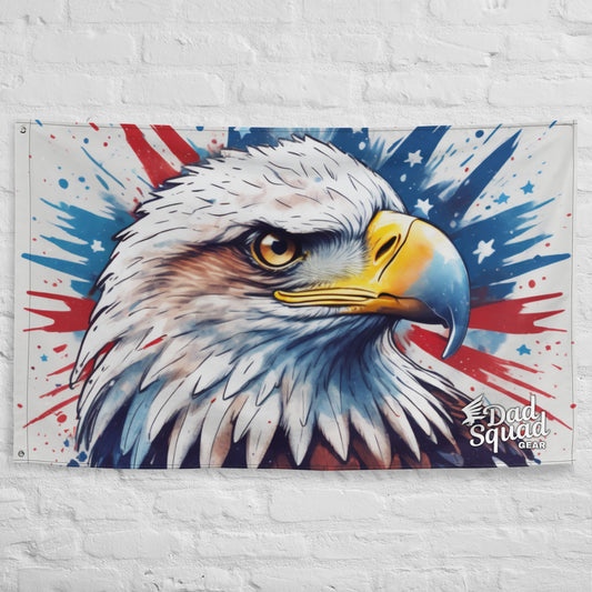 Dad Squad Flag - USA Eagle