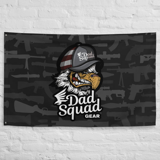 Dad Squad Flag - Fierce Eagle