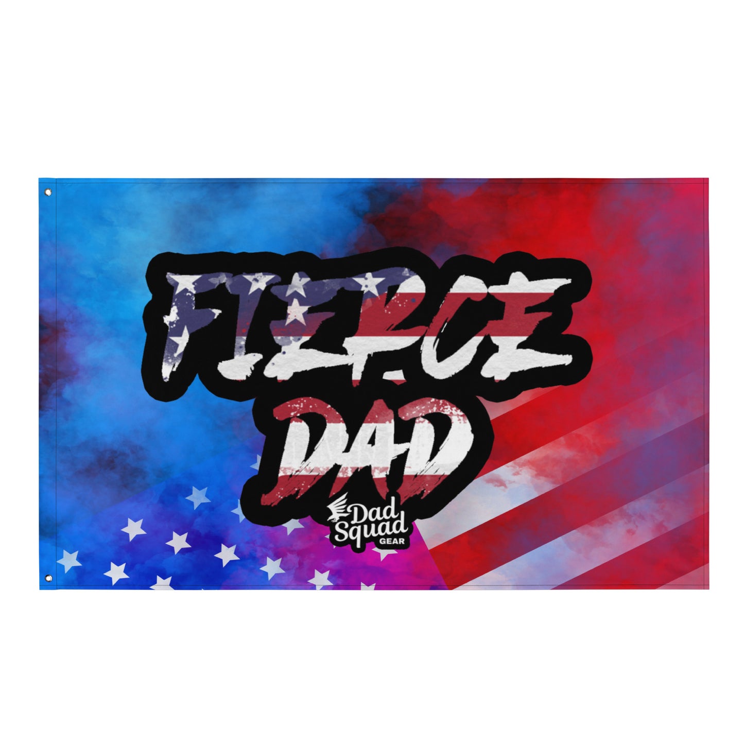 Dad Squad Flag - Fierce Dad