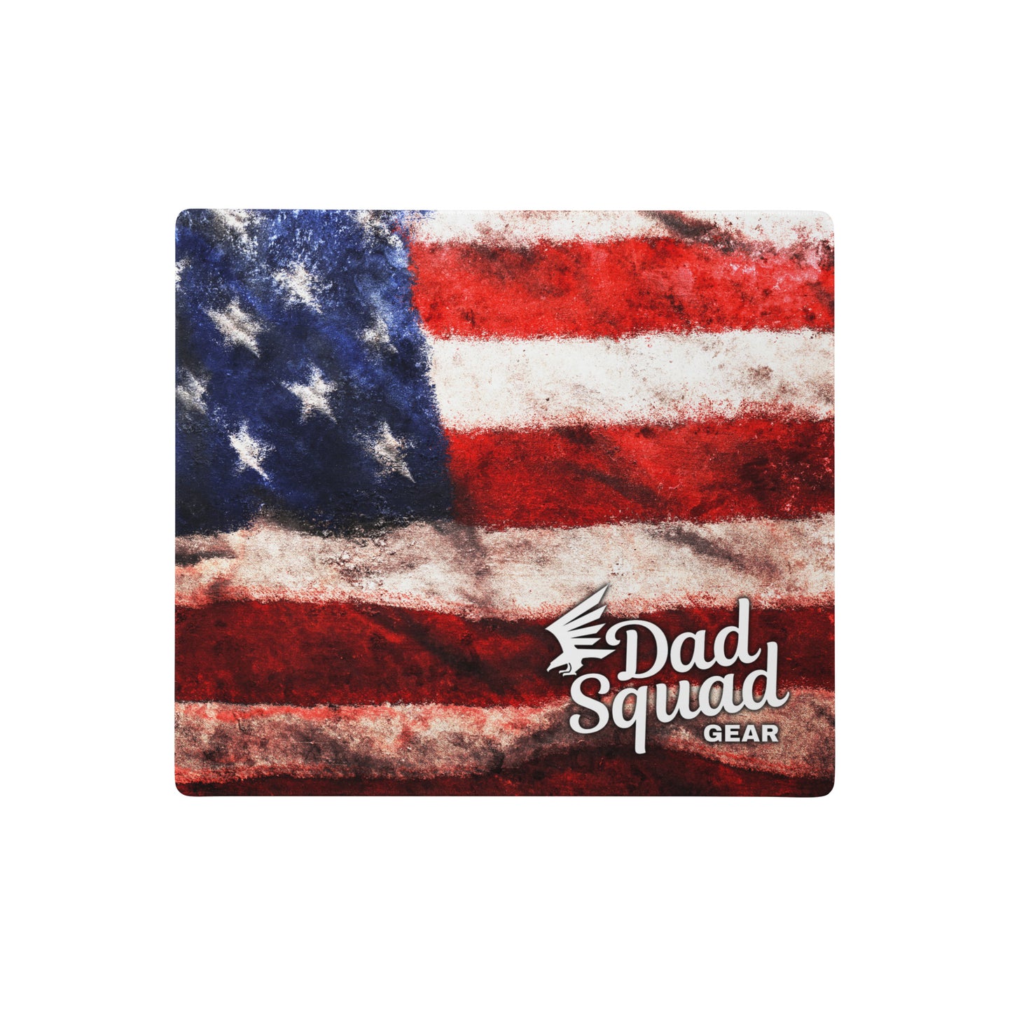 Dad Squad Premium 18"x16" Pistol Cleaning Mat - USA Flag