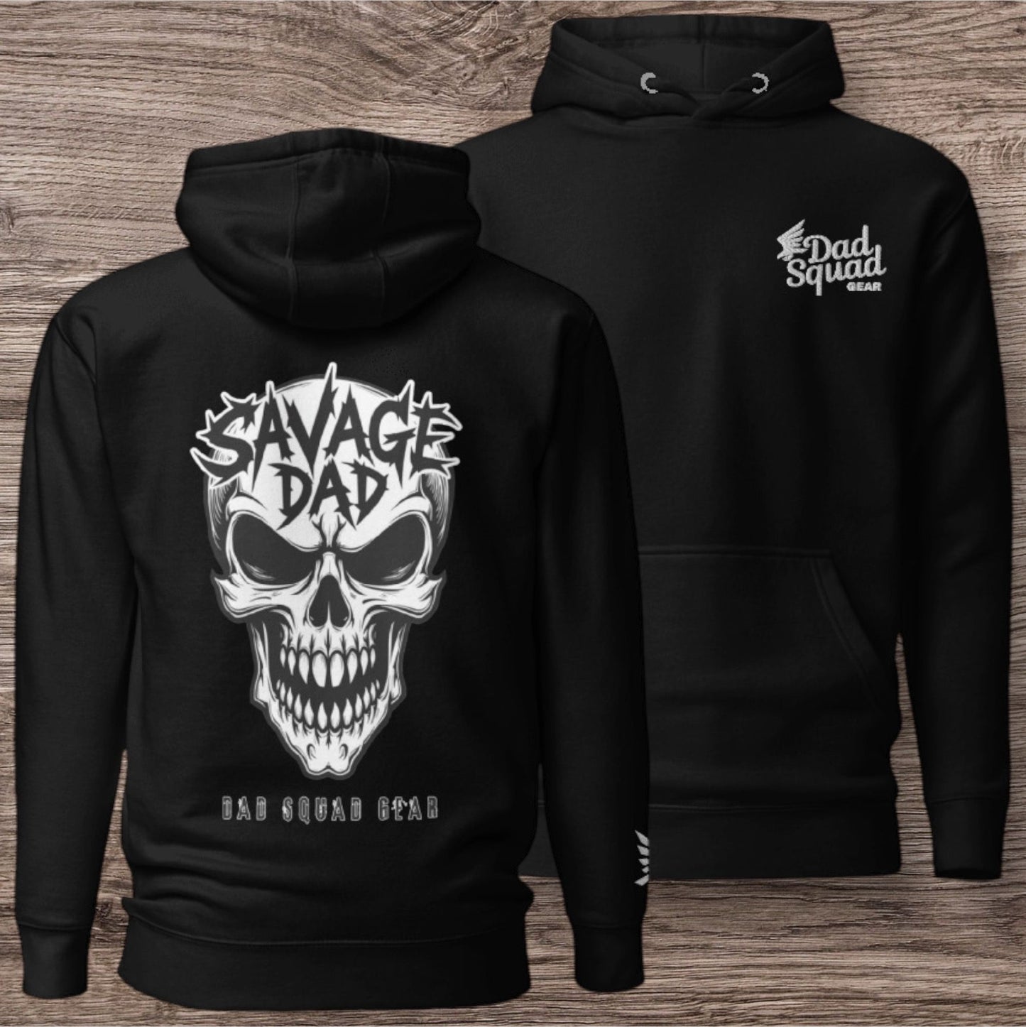 Dad Squad Premium Hoodie - Savage Dad 2.0