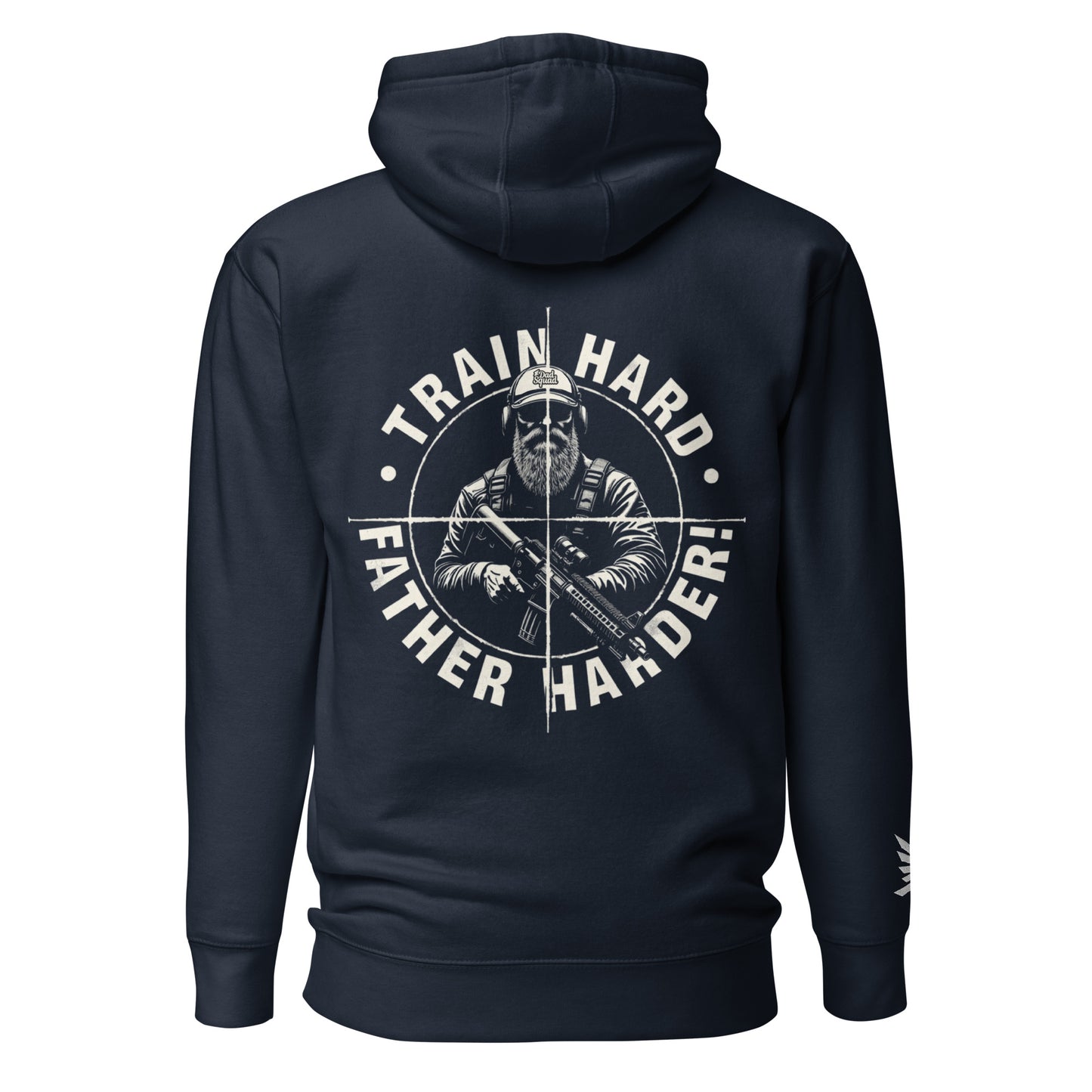 Dad Squad Premium Hoodie - Train Hard, Father Harder!