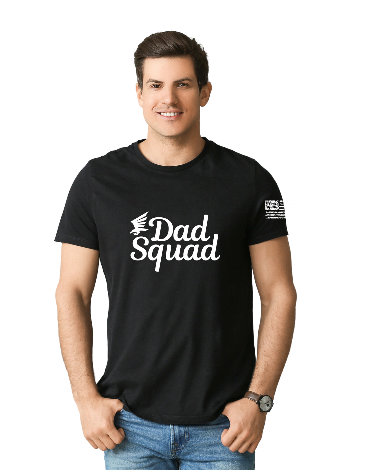 Dad Squad Short-Sleeve T-Shirt - Logo