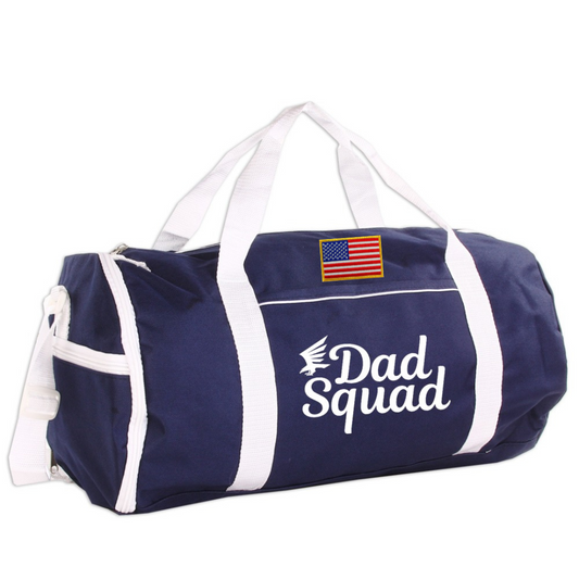 Dad Squad Gym/Travel Duffel Bag - Navy