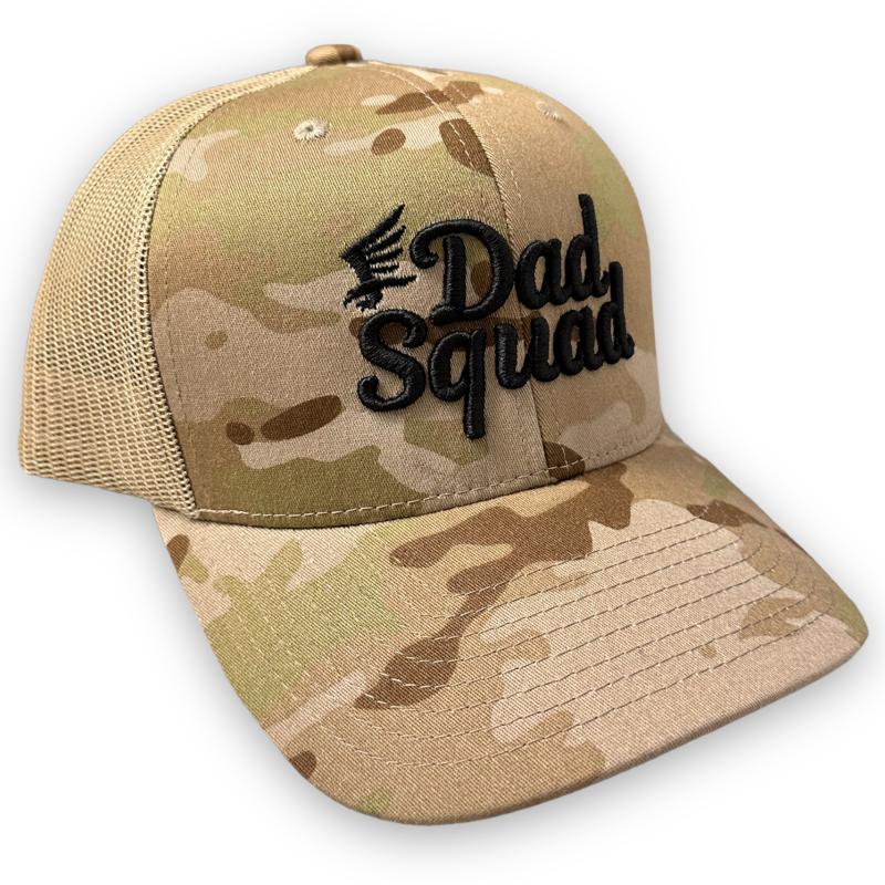 Dad Squad Trucker Hat - MultiCam Arid™