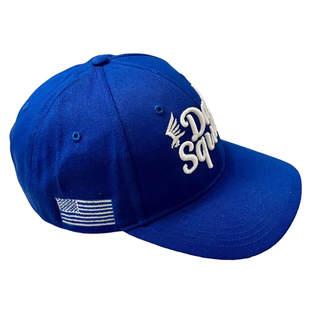 Dad Squad Classic Casual Structured Cap - Royal