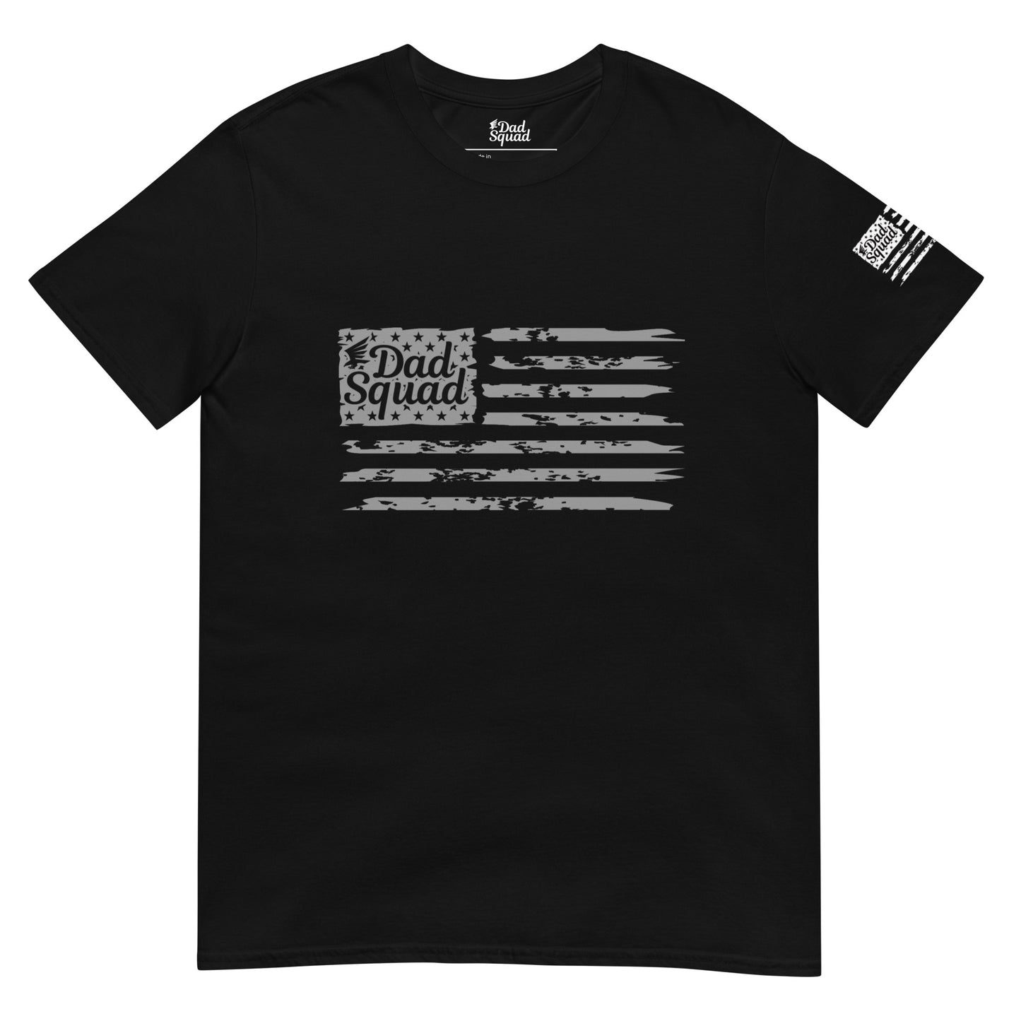 Dad Squad Short-Sleeve T-Shirt - Dad Flag